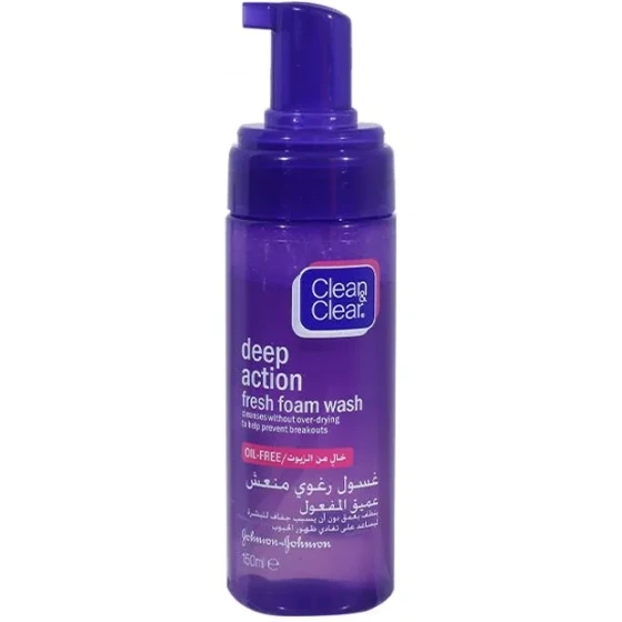 560x560 فوم پاک کننده دیپ اکشن پوست چرب JOHNSON - تصویر 1