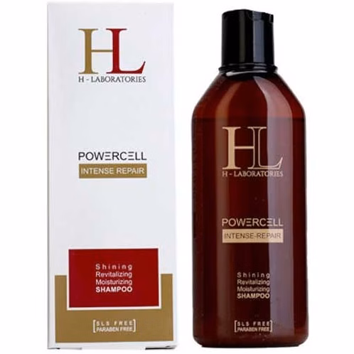 Shampoo PowerCell-Repair شامپو موهای رنگ شده و آسیب دیده HL - تصویر 1